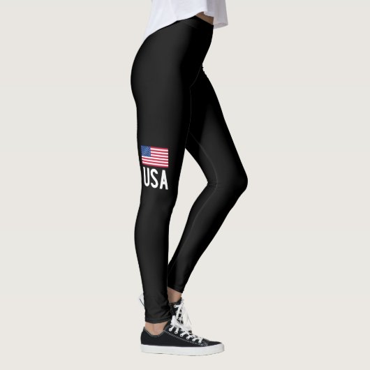 USA Flag Patriotic Leggings (Rechts)