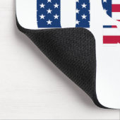 USA Flag Patriotic Mousepad (Ecke)
