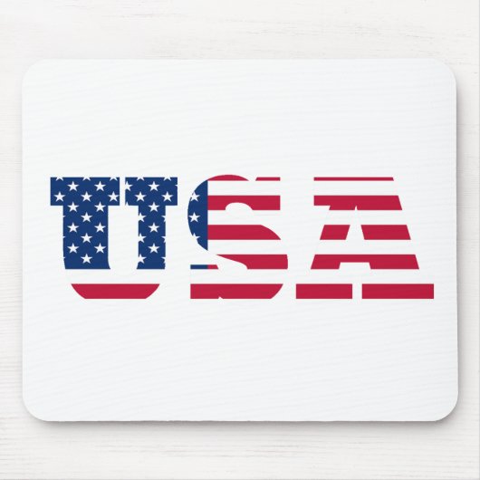 USA Flag Patriotic Mousepad (Vorne)