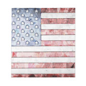 USA FLAG PATRIOTIC NOTE PAD STATIONERY NOTIZBLOCK (Vorderseite)