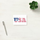 USA Flag Patriotic Post-it Klebezettel (Büro)