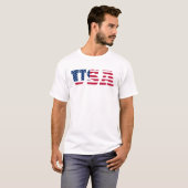 USA Flag Patriotic T-Shirt (Vorne ganz)