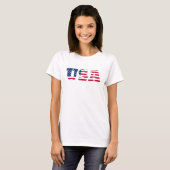 USA Flag Patriotic T-Shirt (Vorne ganz)