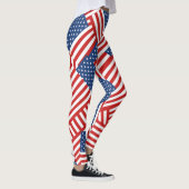 USA Flag Pattern Leggings (Rechts)