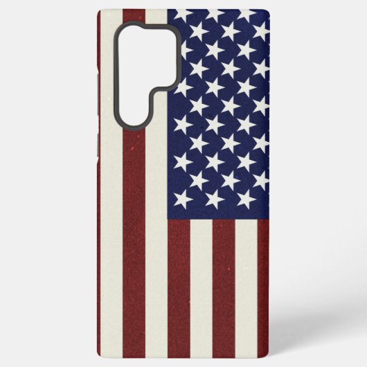 USA Flag Pattern Samsung Galaxy Hülle (Rückseite)