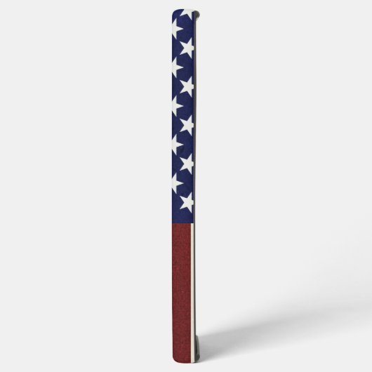 USA Flag Pattern Samsung Galaxy Hülle (Linke Seite)
