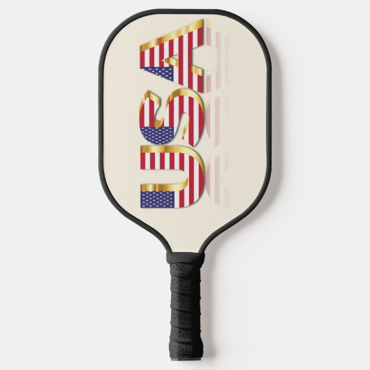 USA Flag Pickleball Paddle (Vorderseite)