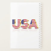 USA Flag Planner Planer (Rückseite)