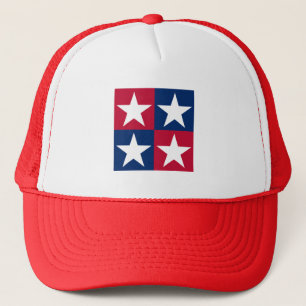 USA Flag Pop Art Stars Truckerkappe