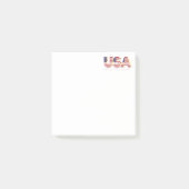 USA Flag Post-it® Notes Patriotic Post-it Klebezettel (Vorderseite)