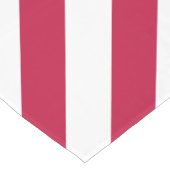 USA Flag Red White Strips Cotton Table Runner Kurzer Tischläufer (Ecke)