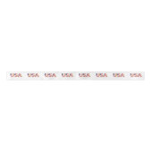 USA Flag Ribbon Satinband (Vorderseite)