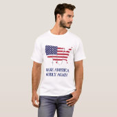 USA FLAG ROSARY MACHEN AMERIKA WIEDER GUT T-Shirt (Vorne ganz)