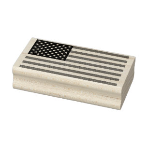 USA Flag Rubber Briefmarke Patriotic Gummistempel