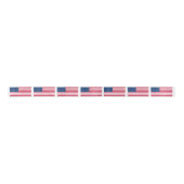 USA Flag Satin Ribbon Patriotische Amerikanische F Satinband (Vorderseite)