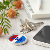 USA Flag Schlüsselanhänger (Seite)