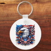 USA Flag Schlüsselanhänger (Vorderseite)