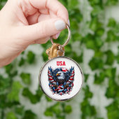 USA Flag Schlüsselanhänger (Hand)