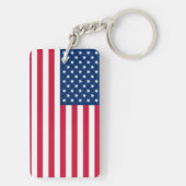 USA Flag Schlüsselanhänger - Patriotic (Rückseite)