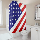 USA Flag sct Duschvorhang (Beispiel)