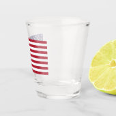USA Flag Shot Glass Schnapsglas (Rechts)