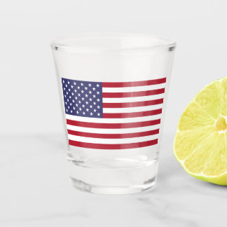 USA Flag Shot Glass Schnapsglas