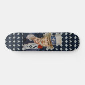 USA Flag Skateboard (Horizontal)