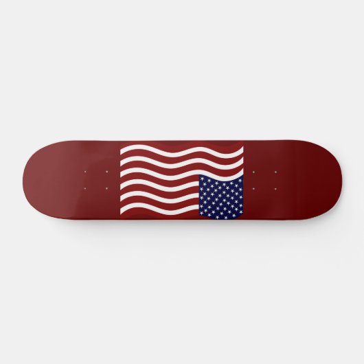 USA FLAG SKATEBOARD (Horizontal)