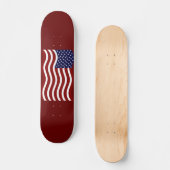 USA FLAG SKATEBOARD (Vorderseite)