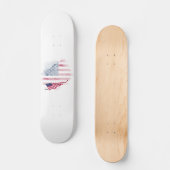 USA flag Skateboard (Vorderseite)