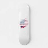 USA flag Skateboard (Vorne)