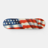 USA Flag Skateboard (Horizontal)
