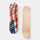 USA Flag Skateboard (Vorderseite)