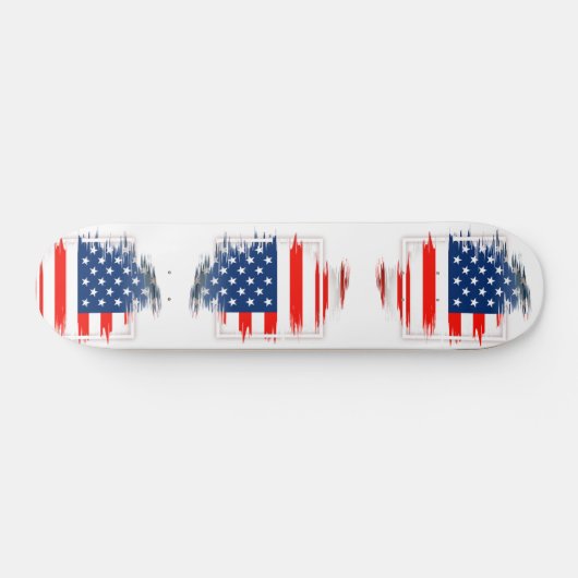 USA FLAG SKATEBOARD DECK (Horizontal)
