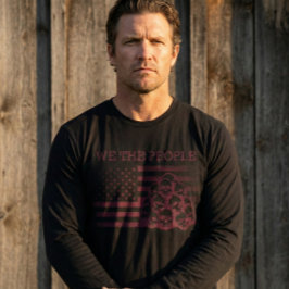 USa Flag Skull We The People Shirt