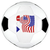 USA Flag Soccer Ball (Gedreht)
