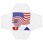 USA Flag Soccer Ball (Flach)