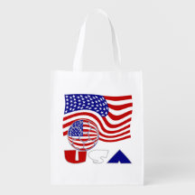 USA Flag Soccer Ball