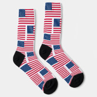 USA Flag Socks Patriotic