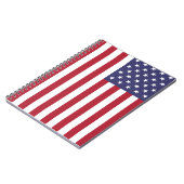 USA Flag Spiral Notebook Dairy Journal For School Notizblock (Linke Seite)