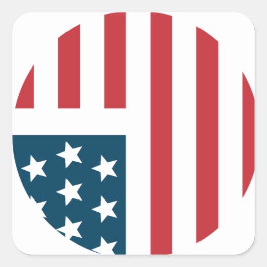 USA Flag Stickers (Vorderseite)
