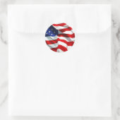 USA Flag Stickers (Tasche)
