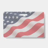 USA Flag Student ID Homeschoor oder Privatschule Ausweis (Rückseite)