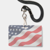 USA Flag Student ID Homeschoor oder Privatschule Ausweis (Rückseite mit Lanyard)
