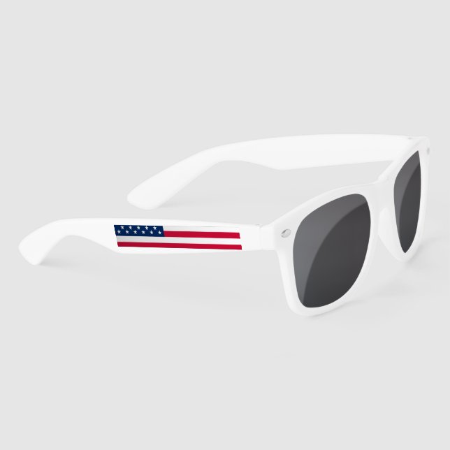 USA Flag Sunglasses American Patriotic (Rechts)