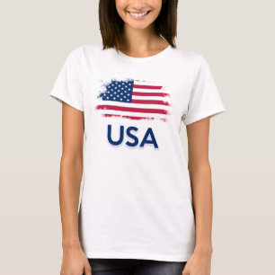 USA Flag T - Shirt