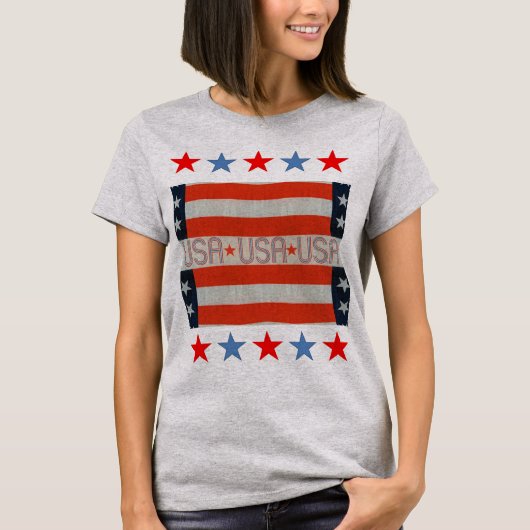 USA Flag T - Shirt (Vorderseite)