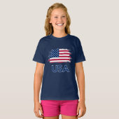 USA Flag T - Shirt (Vorne ganz)