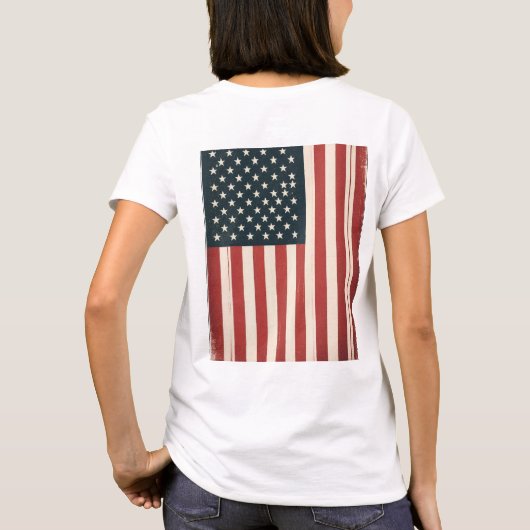 USA Flag T-Shirt (Rückseite)