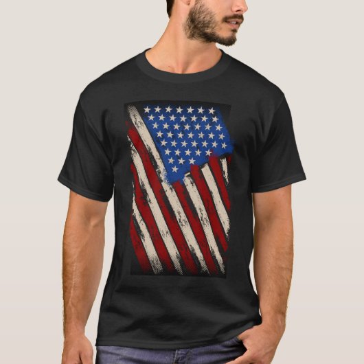 USA FLAG T-Shirt (Vorderseite)